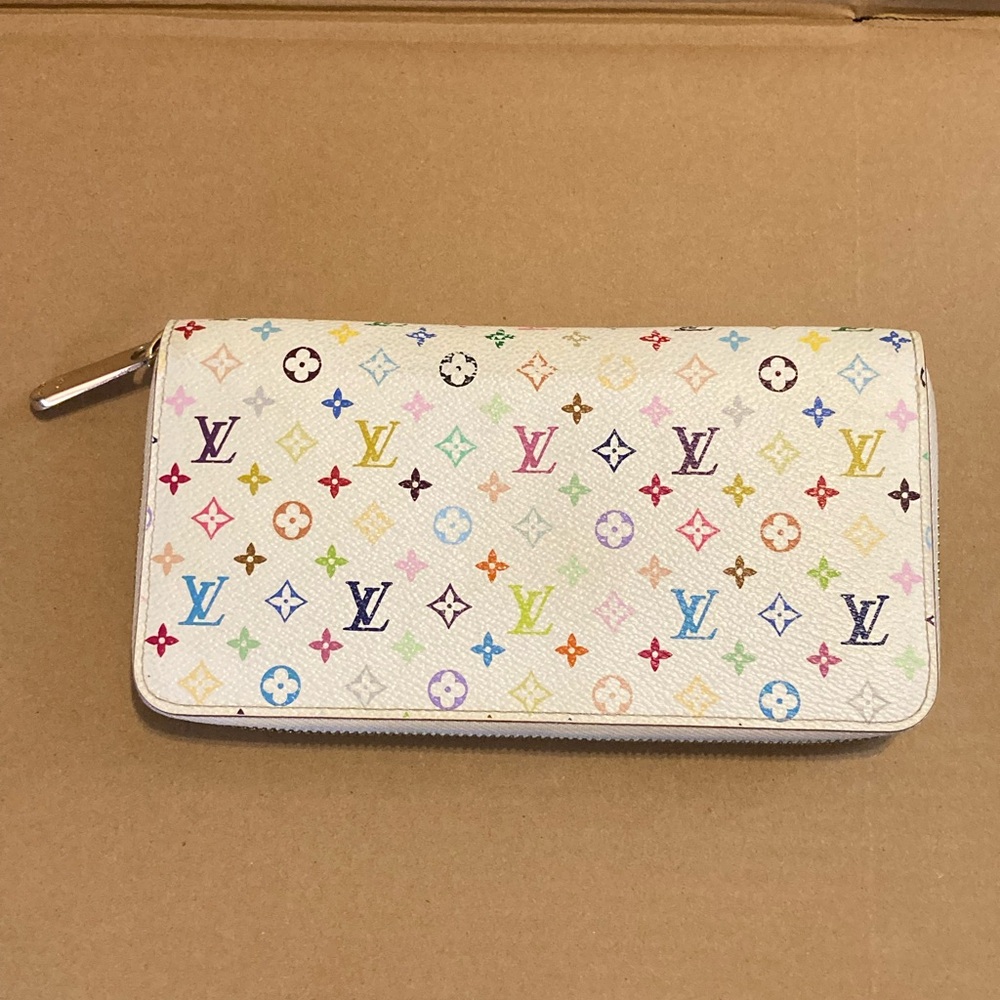 Louis Vuitton Multiple Colors Long Zipper Wallet